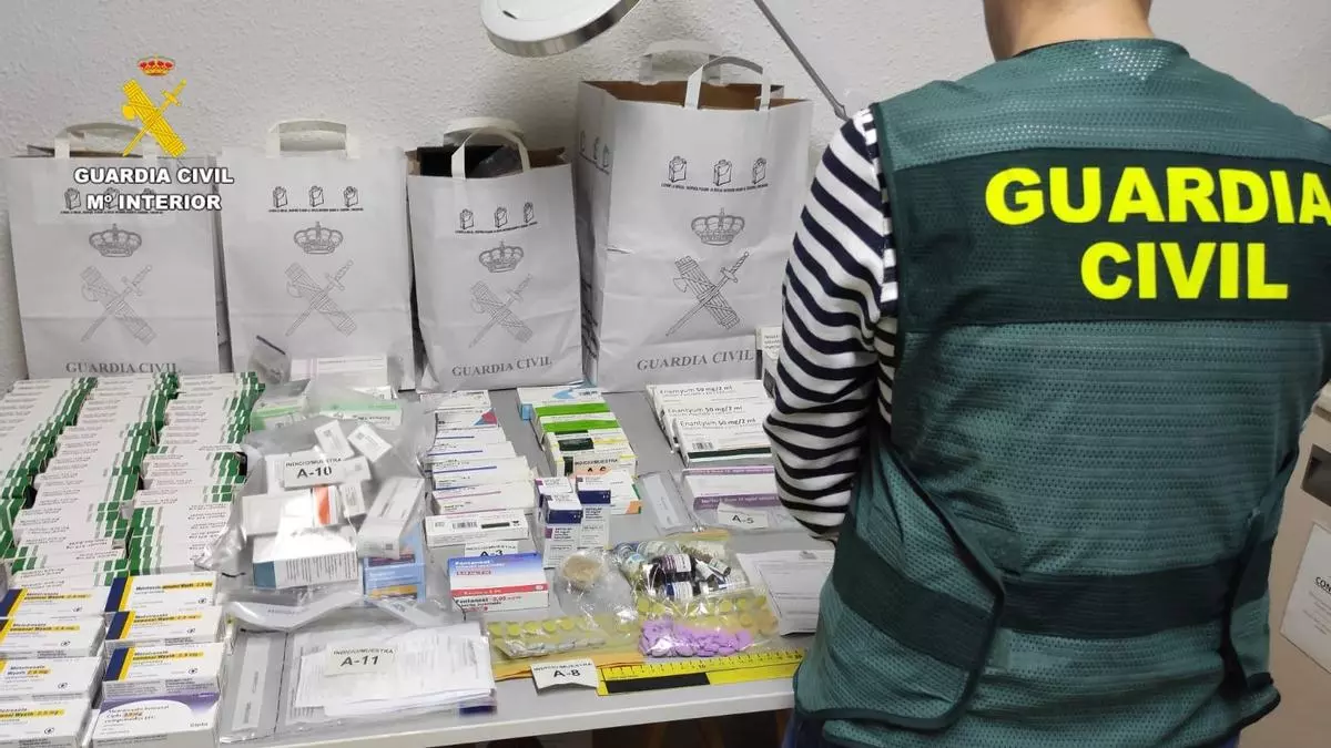 VÍDEO | Detenidas 22 personas por vender ilegalmente medicamentos por internet: la base, en Zamora