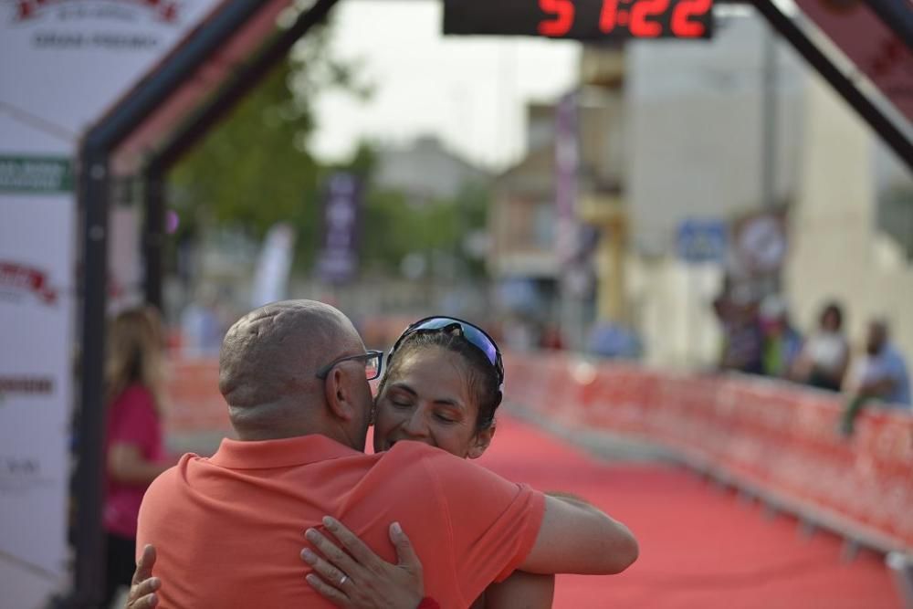 Llegada a la meta del Triatlón Villa de Fuente Álamo