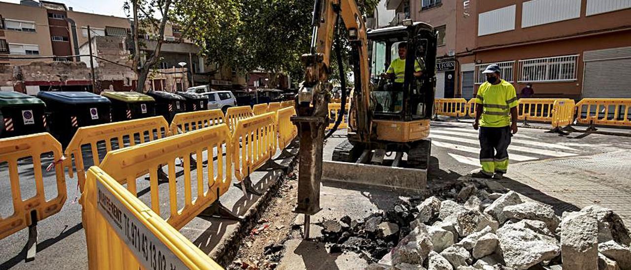 Las obras del Plan Renove están en su recta final.