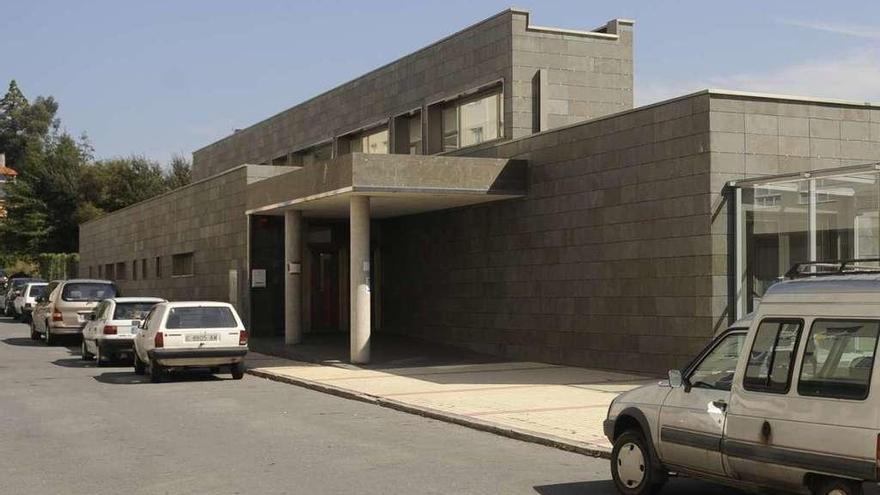 Exterior de la escuela infantil Fonte de A Balsa en Vilaboa.