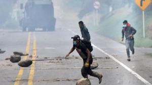 Las protestas indígenas en Colombia se han tornado violentas. 