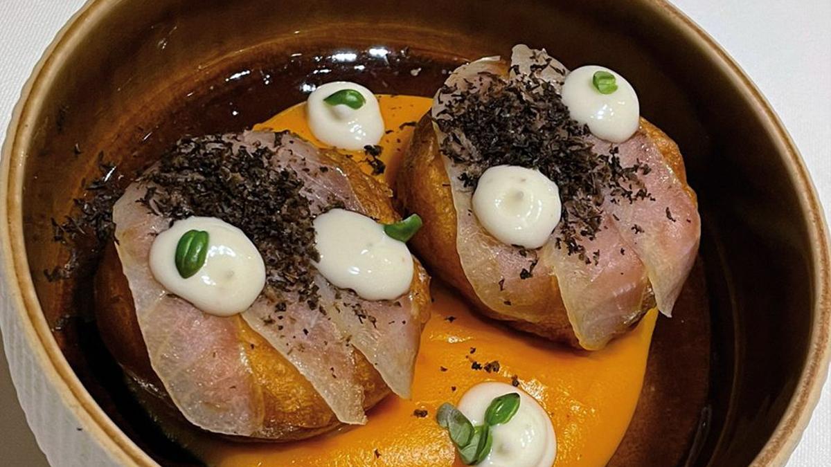 Los buñuelos de patata del restaurante Aragonia Palafox