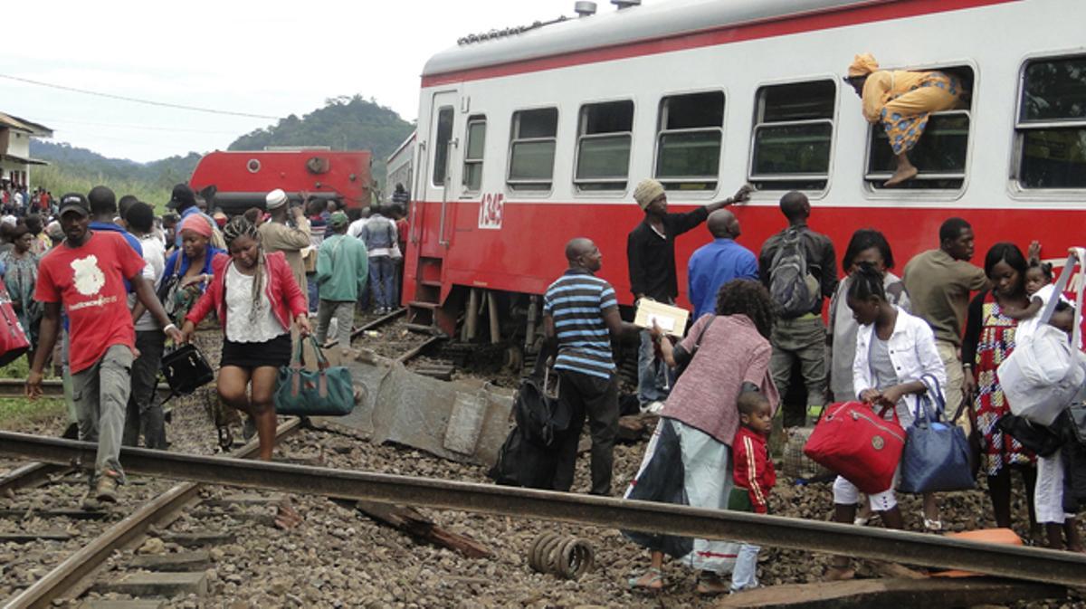 Más de 50 muertos en un accidente de tren en Camerún