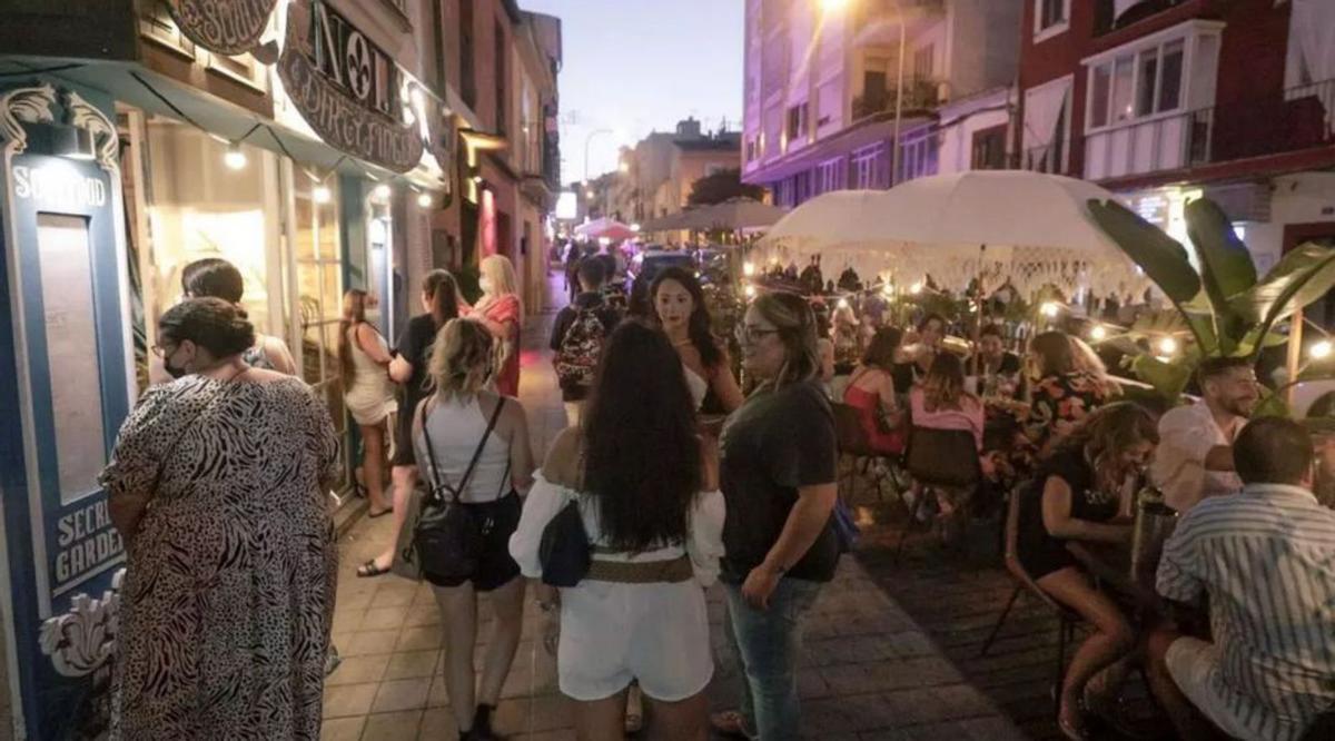 El barrio de Santa Catalina, popular destino para los tardeos de empresa, |
