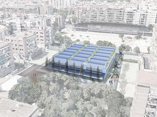 Choque vecinal por la construcción de un polideportivo junto al Canòdrom de Barcelona