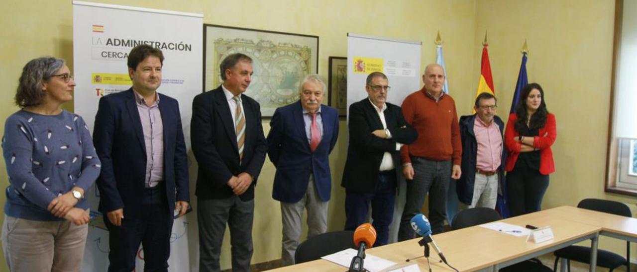 Presentación del programa, ayer en la Subdelegación. |   // IÑAKI OSORIO