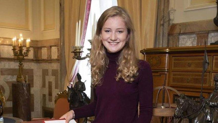 La princesa Isabel de Bélgica anuncia su ingreso a filas