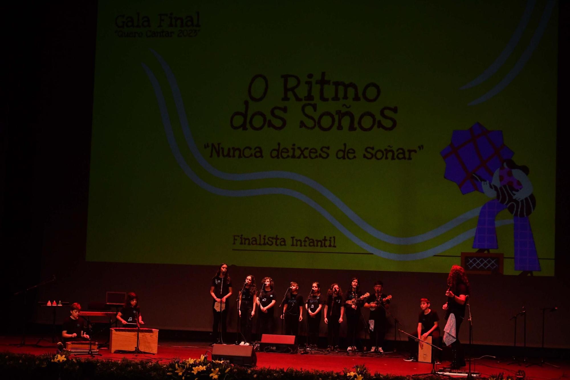 Concurso de música infantil y juvenil 'Quero Cantar'