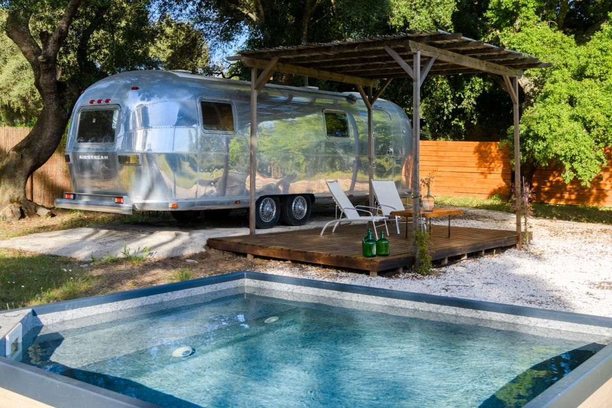 Caravanas Airstreams: un road trip sin moverte de Cádiz.