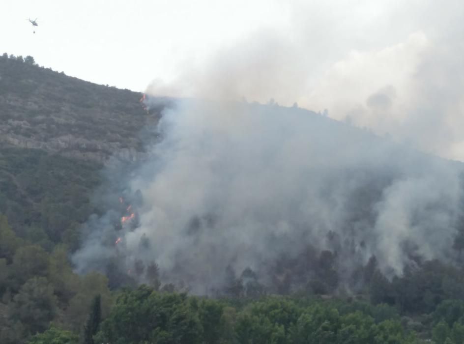 Incendio en El Genovés