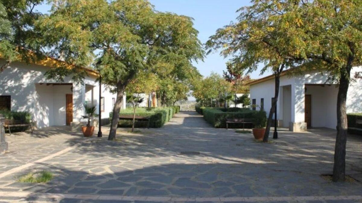 Instalaciones del albergue municipal El Prado de Mérida.