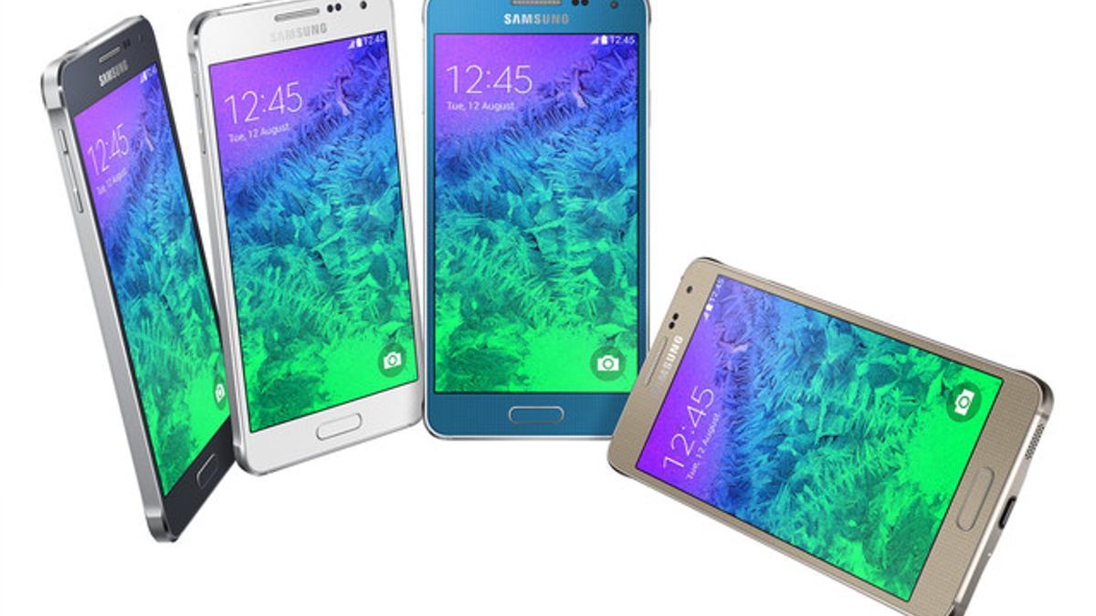 Samsung enseña las primeras fotos de su nuevo teléfono, el Galaxy Alpha