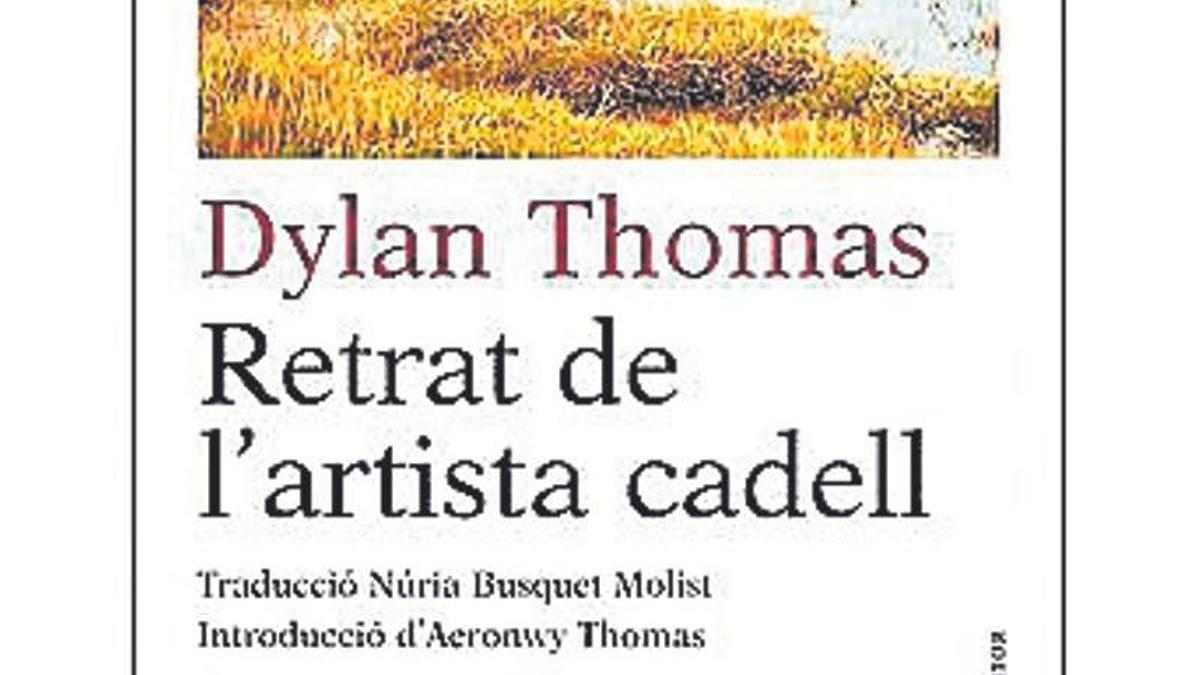 Dylan Thomas, retrat de l'artisca candell