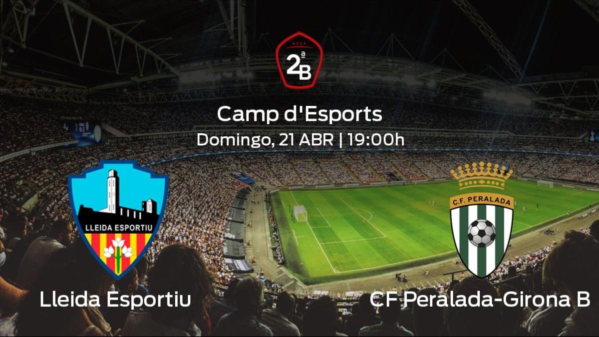 Previa del partido: el Lleida Esportiu recibe en el Camp d'Esports al Peralada-Girona B