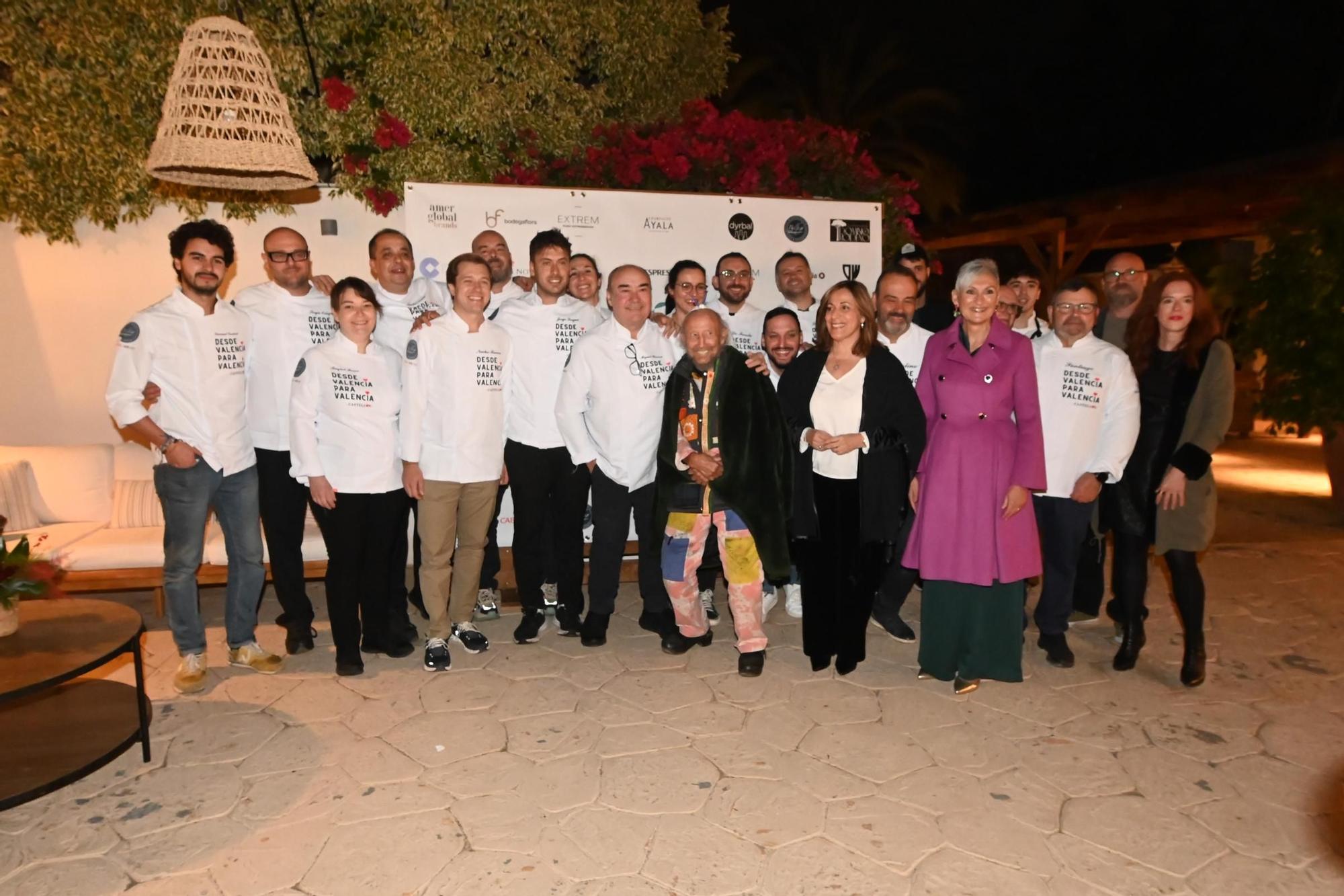 Galería: Los mejores chefs de la cocina castellonense se vuelcan en una cena solidaria inolvidable