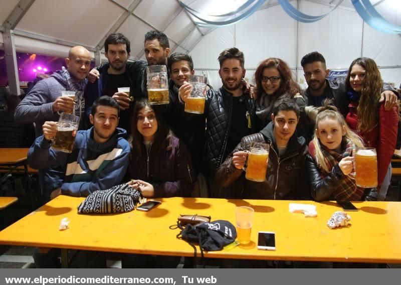 La carpa alemana, epicentro festivo