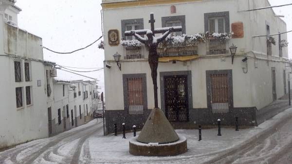 Nieva en la provincia durante el Día de Andalucía