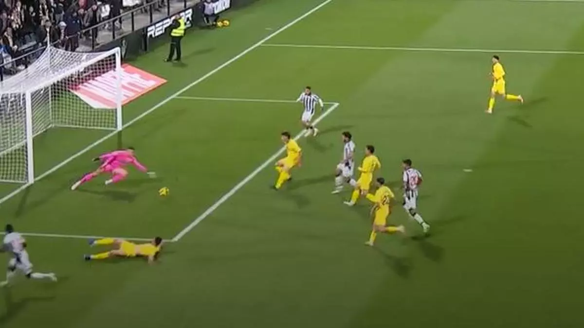 El 1-1 del Castellón en el Castellón 2-2 Deportivo de la jornada 31 de LaLiga Hypermotion
