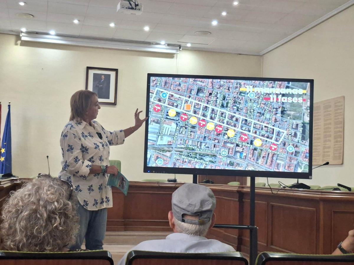 Reunión ciudadana en Benetússer para explicar las obras de Camí Nou.