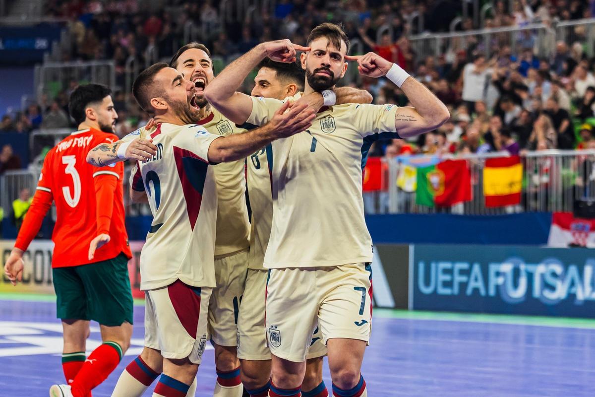 España, campeona de Europa de fútbol sala