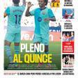 Esta es la portada SPORT de hoy, lunes 14 de septiembre de 2026