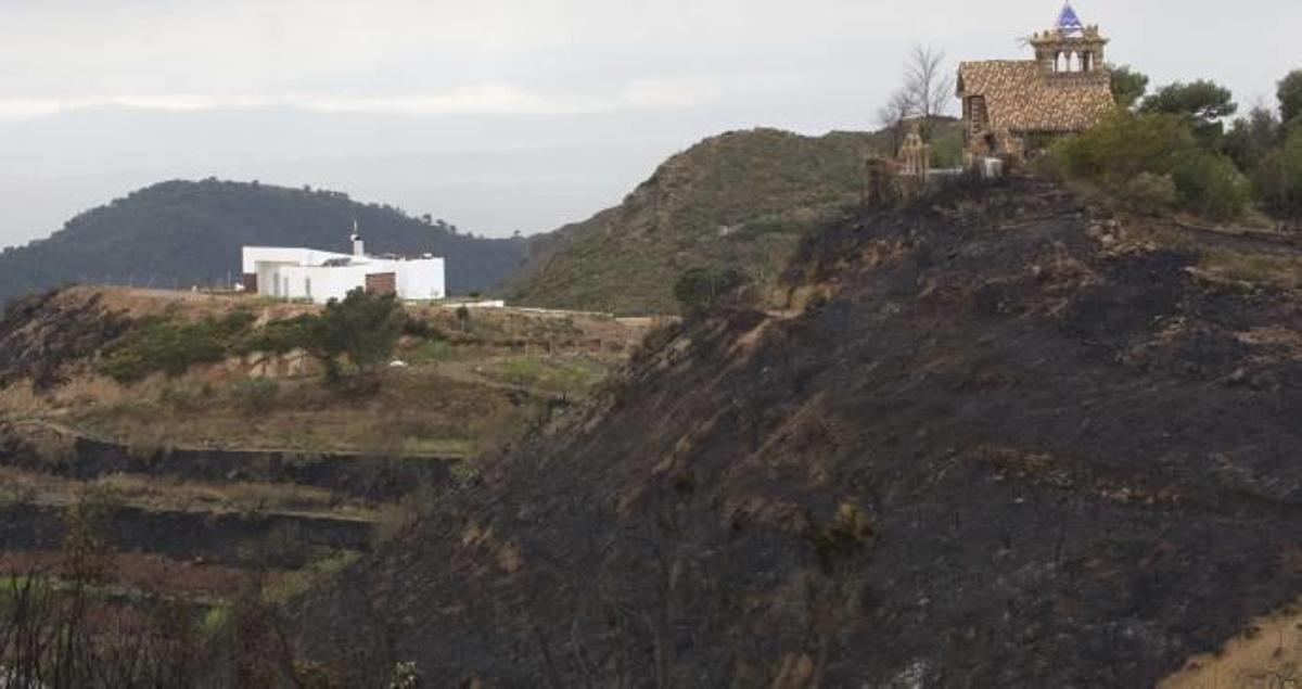 Detenidos dos agricultores por el incendio de Segart