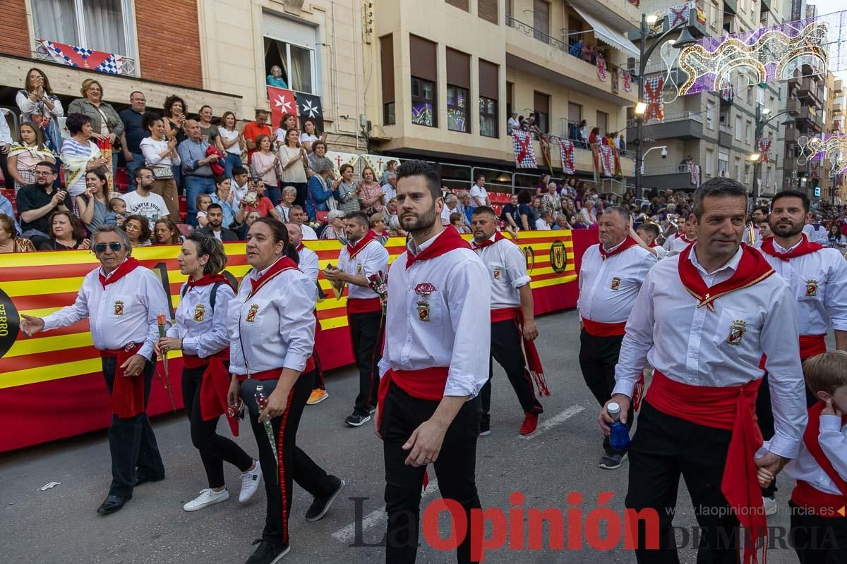 Gran desfile en Caravaca (bando Caballos del Vino)