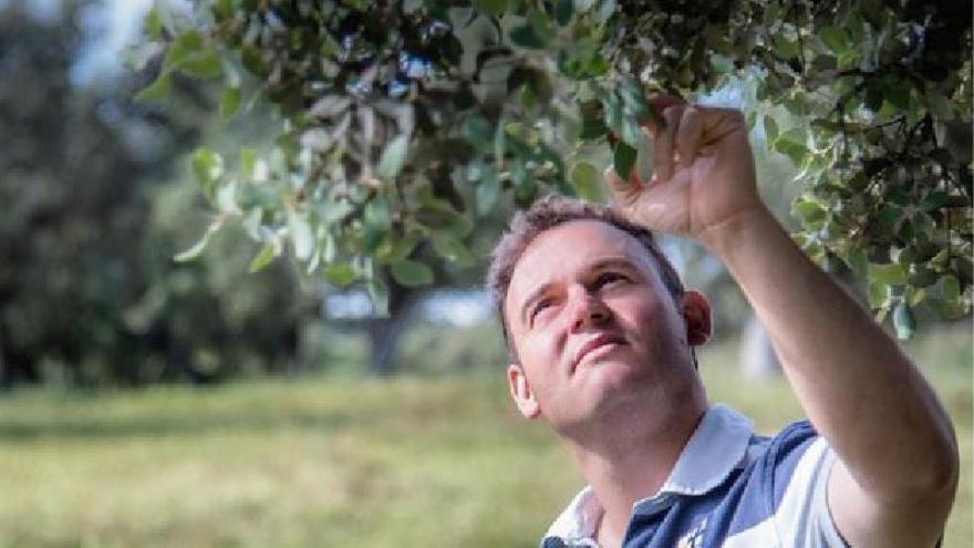 El veterinario Rafael Muñoz Rubio, autor del proyecto premiado.