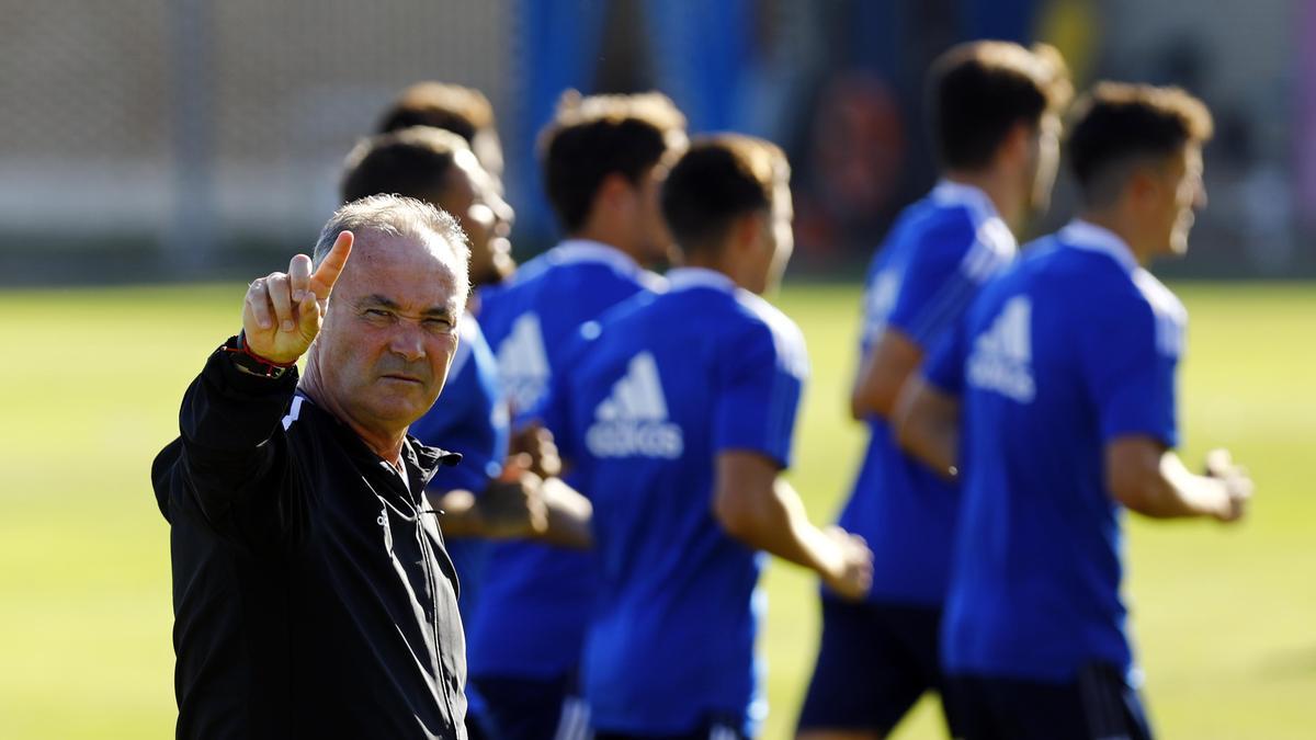 JIM, durante un entrenamiento en la Ciudad Deportiva.