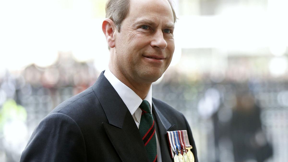 El príncipe Eduardo de Inglaterra en una imagen de archivo.
