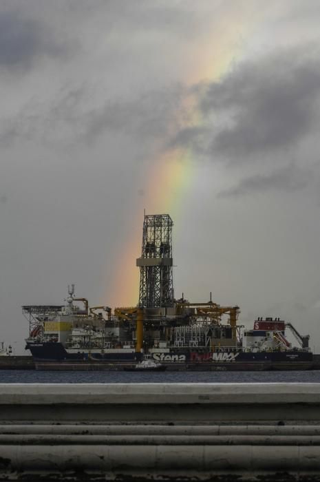 METEOROLOGIA. ARCOIRIS Y BARCO PERFORADOR