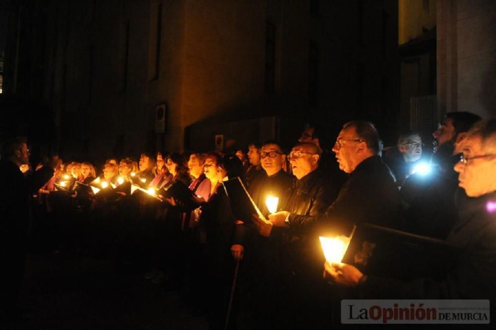 Procesión del silencio en Murcia