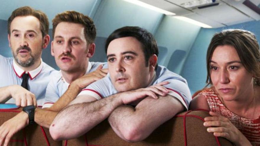 Los protagonistas de la nueva comedia de Pedro Almodóvar.