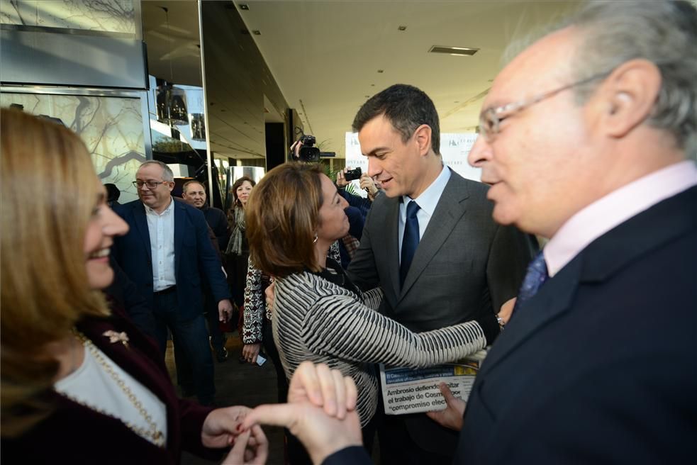 Pedro Sánchez, en Los desayunos de CÓRDOBA