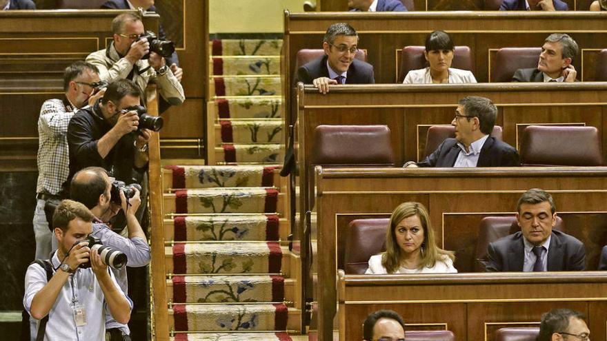 Los parlamentarios del PSOE, contrarios a las elecciones