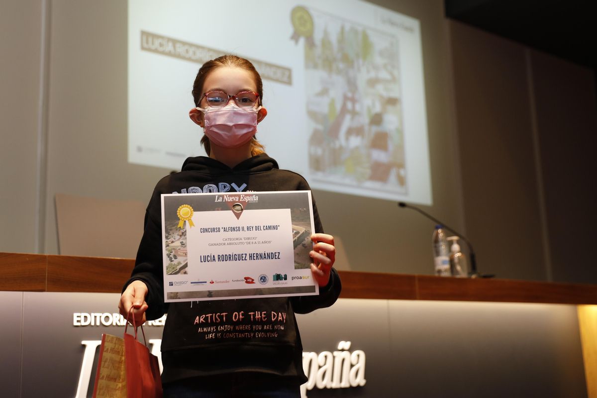 Lucía Rodríguez Hernández, ganadora dentro de su categoría