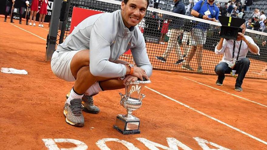 Nadal triunfa en Roma y recupera el número 1