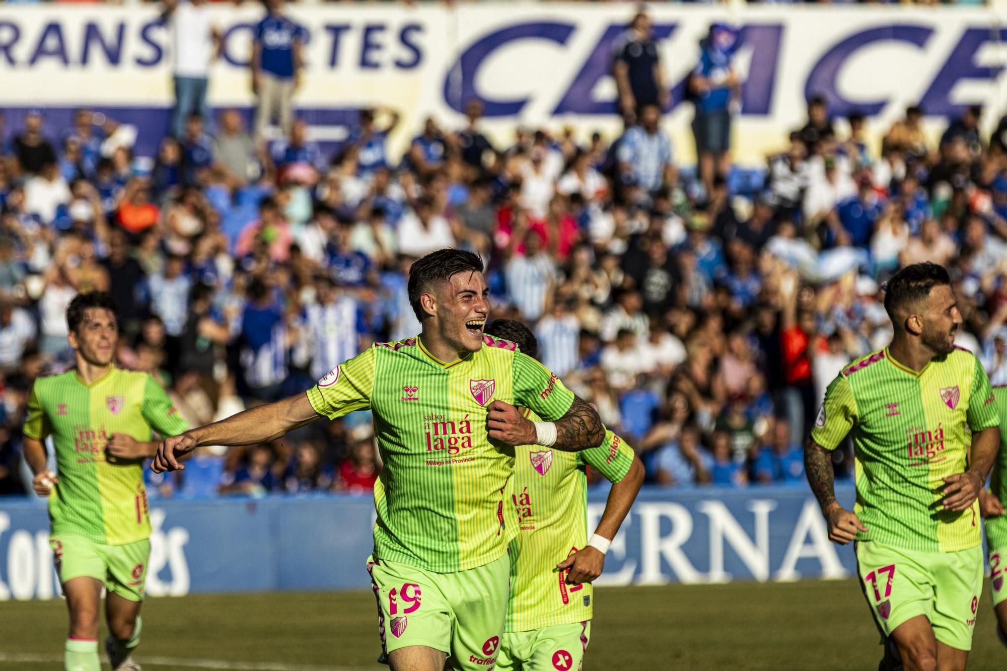 El Deportivo Linares - Málaga CF, en imágenes