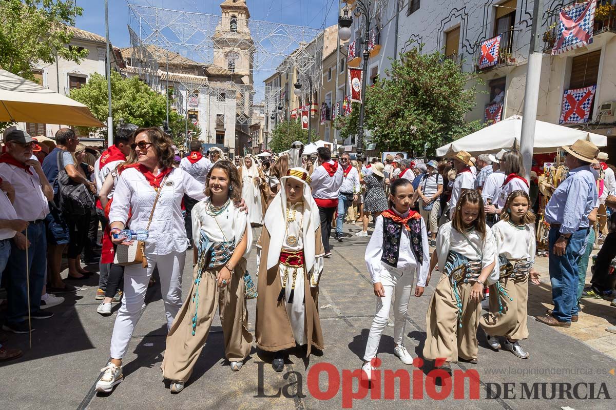 Moros y Cristianos en la mañana del dos de mayo en Caravaca