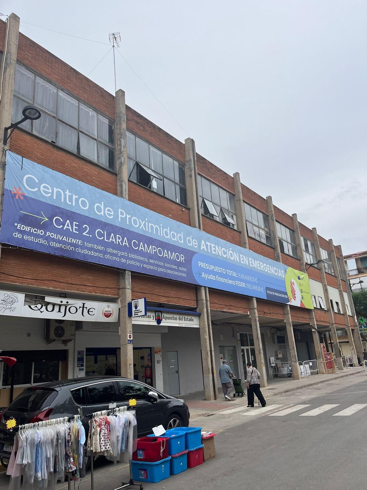Edificio donde se ubicará el CAE 2. Clara Campoamor.