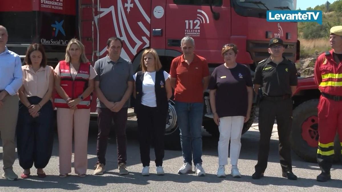 Minuto de silencio por el doble crimen machista de Alicante