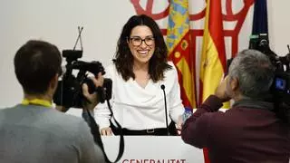 Aitana Mas califica de transfuguismo la salida de Gutiérrez y Parra en la Diputación de Alicante
