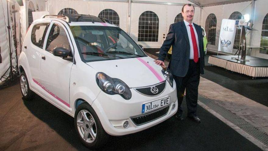 La firma EVE prevé ensamblar coches eléctricos en Tarazona