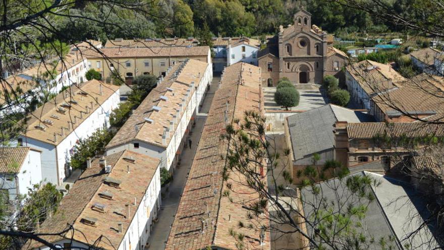 Vista general del nucli urbà  de l&#039;Ametlla de Merola