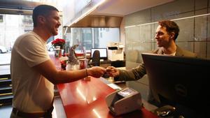 Recepción del Hotel Sercotel Rosellón