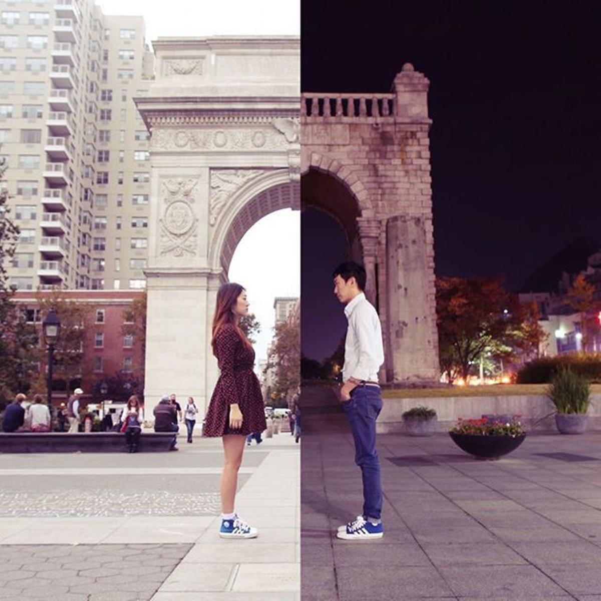 &quot;Arco del triunfo en Washington Square / Seodaemun Puerta de la Independencia&quot;