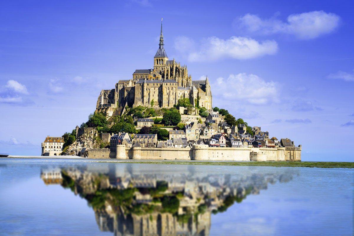 Mont Saint Michel, Normandía