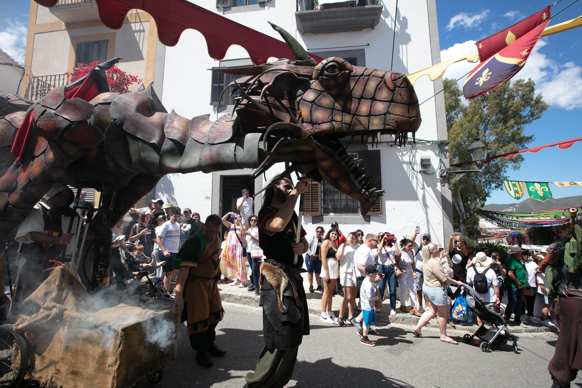Última jornada de la Feria Ibiza Medieval 2023