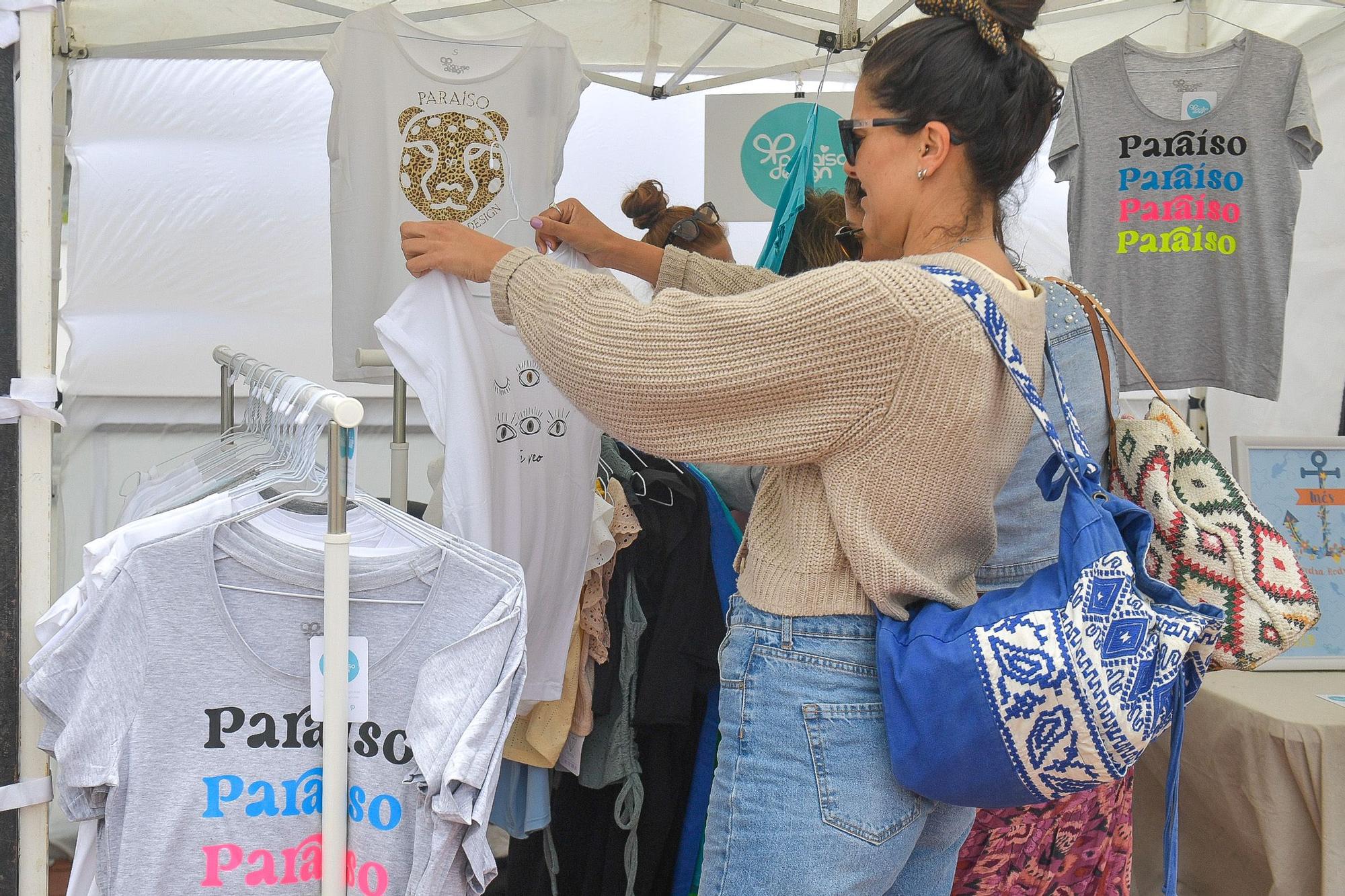 Segunda edición de la feria comercial Nos vamos de market, organizada por la asociación de empresarios Pilar-Farray de Guanarteme