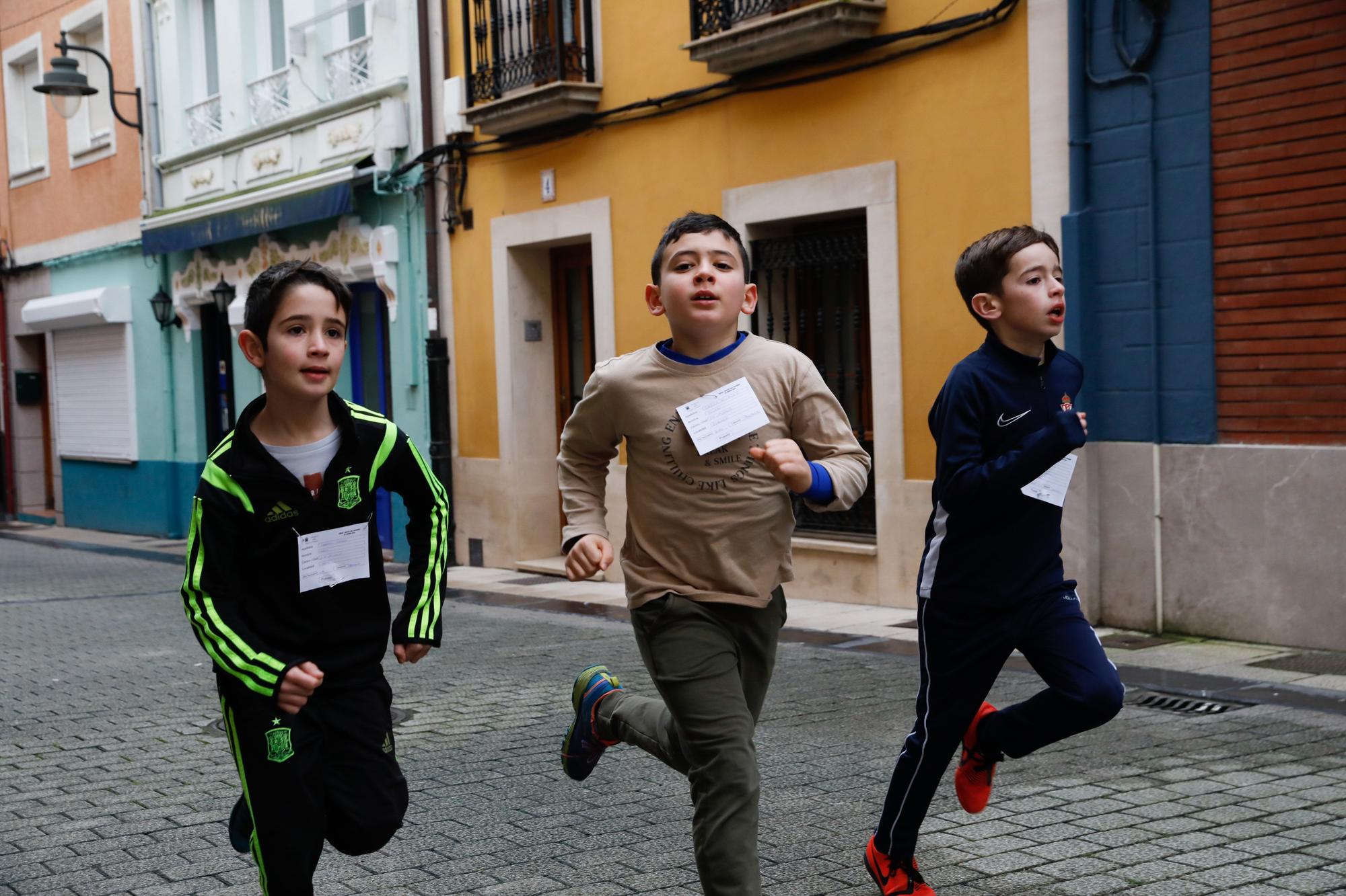 La 41ª edición del cross escolar, primera diversión de las Fiestas del Cristo del Socorro de Luanco